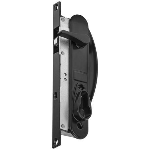 Whitco Leichhardt Single Point Lock Wideline Strike - Black