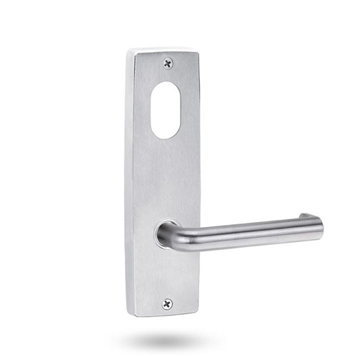 Lockwood 1901 Square End Plate with Cylinder & 144 Lever - Satin Chrome