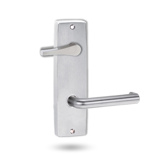 Lockwood 1939 Square End Plate with DDA Turn & 144 Lever - Satin Chrome