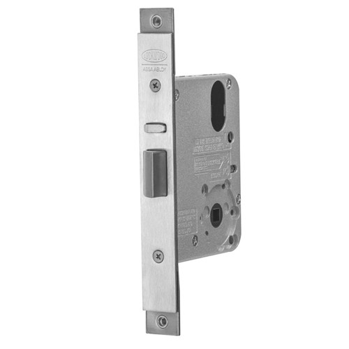Lockwood 3578 Mortice Lock Holdback Wide Stile - Satin Chrome