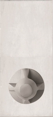Lockwood 222D Concealed Fix Plate & 22 Knob - Satin Stainless