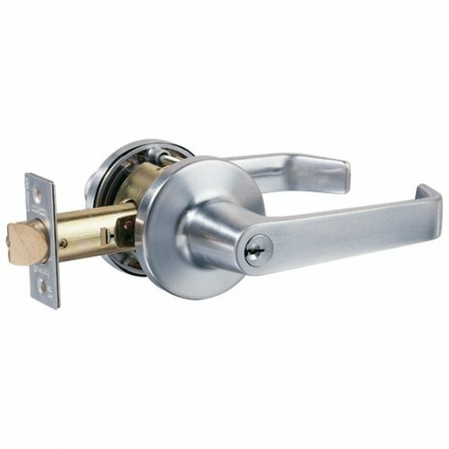 Lockwood 949 Series Key In Lever Exterior Escape Deadlatch Set - Satin Chrome