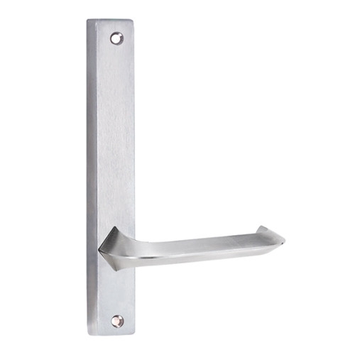 4905 Square End Plate with 116 Lever Satin Chrome 4905 Square End Plate with 116 Lever Satin Chrome