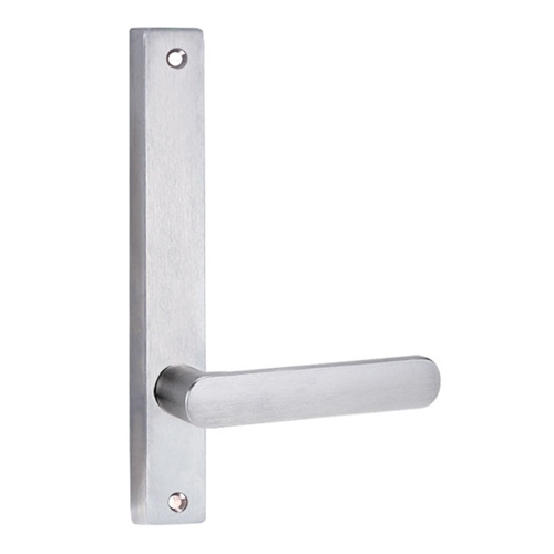 Lockwood 4905 Square End Plate with 106 Lever - Satin Chrome