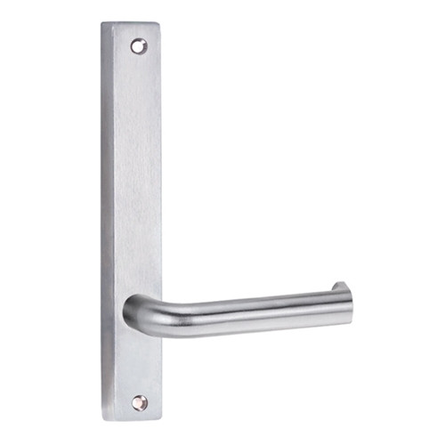 Lockwood 4905 Square End Plate with 102 Lever - Satin Chrome