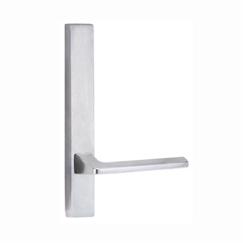Lockwood 4805 Square End Plate with 178 Lever - Satin Chrome