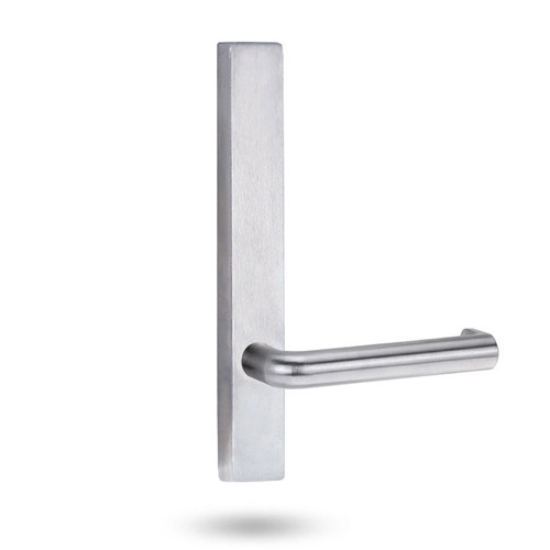 4805 Square End Plate with 144 Lever Satin Chrome 4805 Square End Plate with 144 Lever Satin Chrome