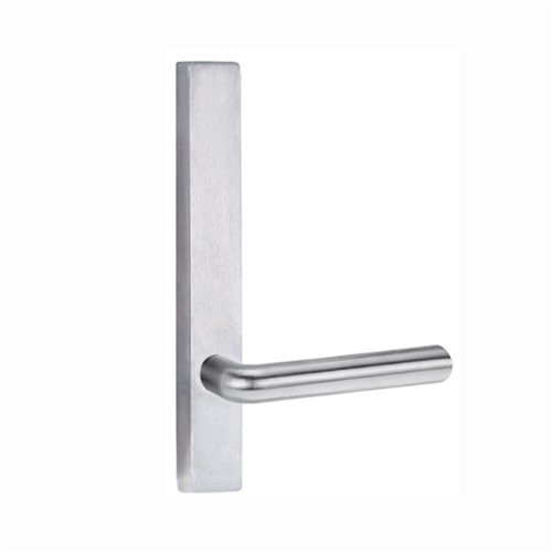 4805 Square End Plate with 104 Lever Satin Chrome 4805 Square End Plate with 104 Lever Satin Chrome