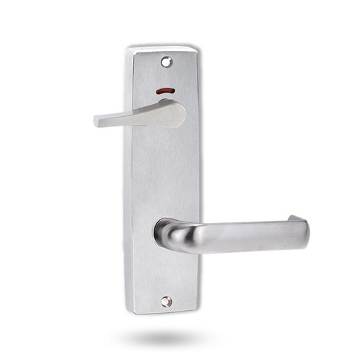 Lockwood 1941 Square End Plate Privacy Indicating DDA Turn & 77 Lever - Satin Chrome