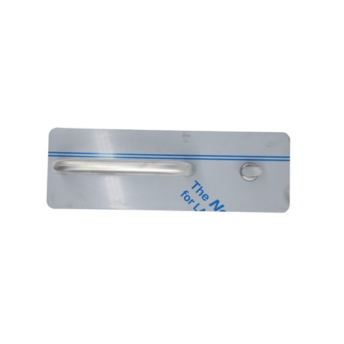 Lockwood 214 Exterior Plate with Turn & P2 Pull Handle - Satin Stainess Steel