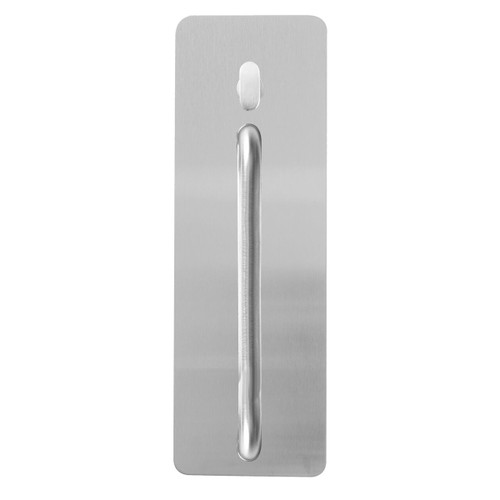 Lockwood 214 Exterior Plate with Turn & P3 Pull Handle - Satin Stainess Steel