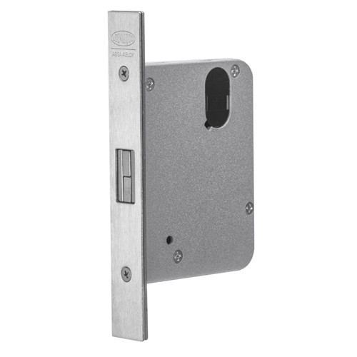 Lockwood 3573 Mortice Sliding Door Cylinder & Turn No Cylinder - Satin Chrome