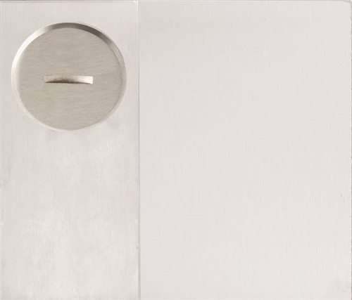 Lockwood 220D Concealed Fix Plate with Emergency Turn Left - Stainless Steel