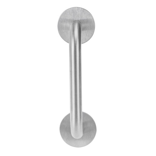Lockwood 260 Series Exterior Blank Round Rose - P2 Pull Handle | Satin Stainless Steel