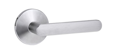 Lockwood 1360 Series 106 Lever On Round Rose Full Set - Satin Chrome