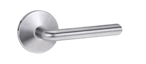 Lockwood 1360 Series 104 Lever On Round Rose Full Set - Satin Chrome