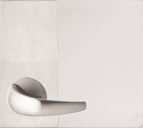 Lockwood 220D Concealed Fix Plate & 23 Fixed Lever - Stainless Steel - Left Hand