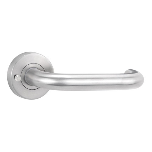 Yale Lever 2 Privacy Set with Latch - Satin Stainless