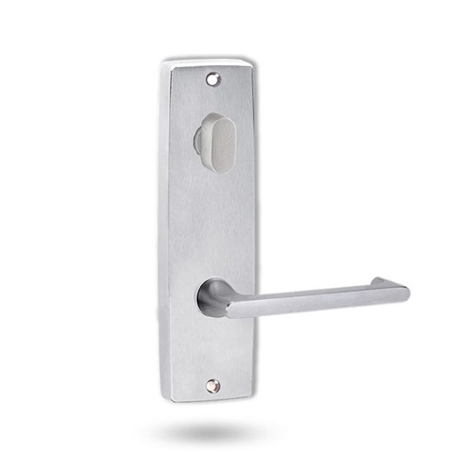 Lockwood 1904 Square End Plate with Turn & 118 Lever - Satin Chrome