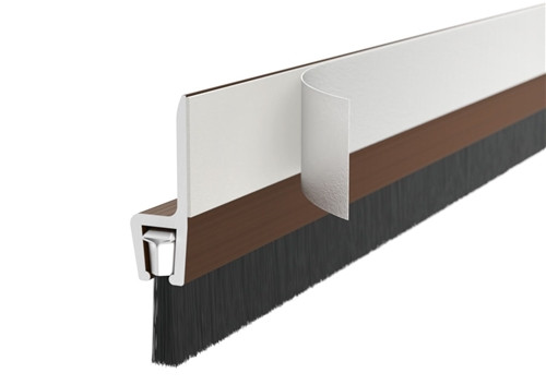 Lorient Door Bottom Brush Seal Bronze (1000mm) Bronze