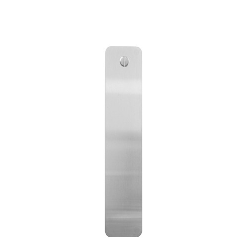 Lockwood 218 Exterior Plate Emergency Turn - Satin Stainless