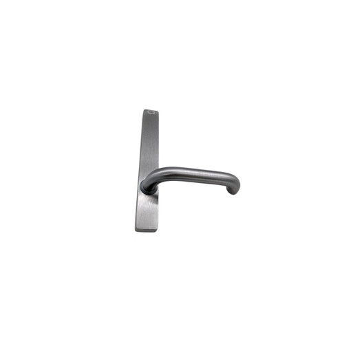 Lockwood 1220 Symphony Interior Blank Round Rose with B2 D-Pull - Satin Chrome
