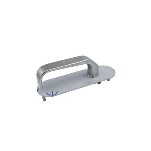 Lockwood 212 Exterior Plate & 74 Lever - Satin Stainless