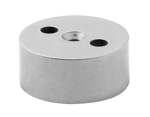 Lockwood A292 Half Moon Door Stop Packer - Satin Chrome