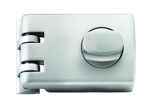 Lockwood 303 Deadlock No Cylinder - Satin Chrome Pearl