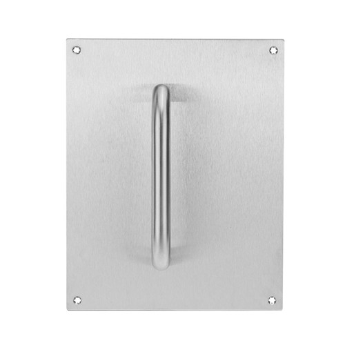Lockwood 207 Interior Plate with P2 Pull Handle - Satin Stainess Steel