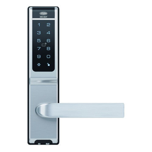 Lockwood Cortex Digital Lockset - CTX530 with 530 Latch, 60mm Backset, Satin Chrome, Fire Rated