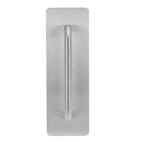 Lockwood 214 Exterior Plate & P3 Pull Handle - Satin Stainess Steel
