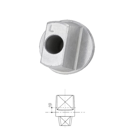 Lockwood - Left Hand Offset 3 Degrees Extended Spnidle +10mm