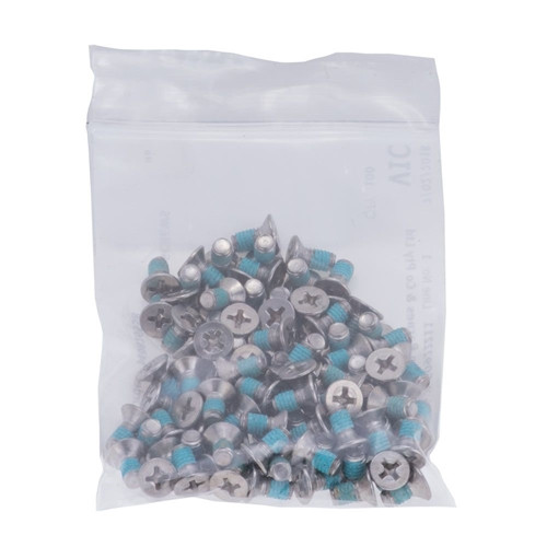 Lockwood 3580 Face Plate - Satin Chrome Screws (Box of 100)