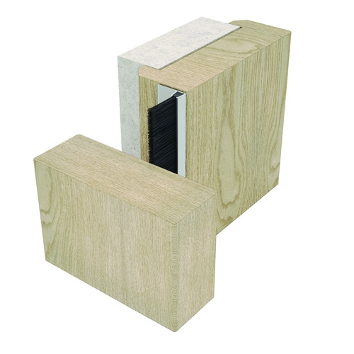 Lorient Brush Seal 90 Degrees 25h 2100mm - Silver