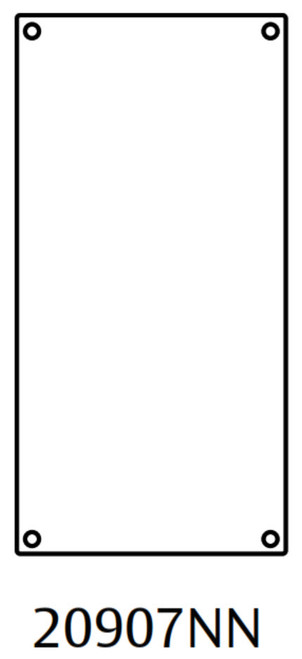 Lockwood 209 Interior Plate - Satin Stainless