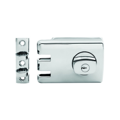 Lockwood 355 Deadlock - Chrome Plate