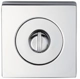 Lockwood Symphony 1420 Series External Emergency Turn Escucheon - Satin Chrome