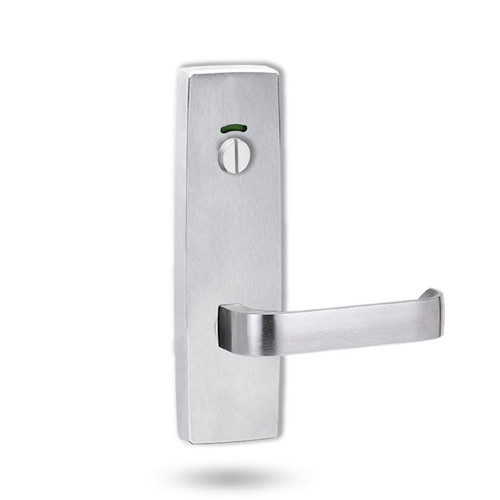 Lockwood 1814/131 - Exterior Plate - Privacy Indicator Emergency Turn & Lever - Lever 131