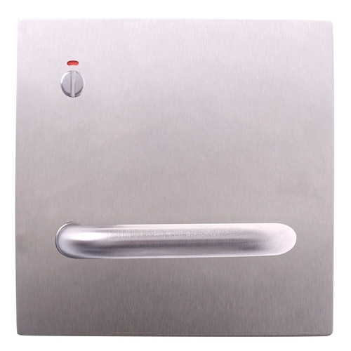 Lockwood 200 Series Exterior Plate - Privacy Indicating Emergency Turn & 96 Lever (Left Hand, Marine Grade)