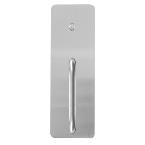 Lockwood 214 Exterior Plate with Privacy Indicating Emergency Turn P2 Pull Handle