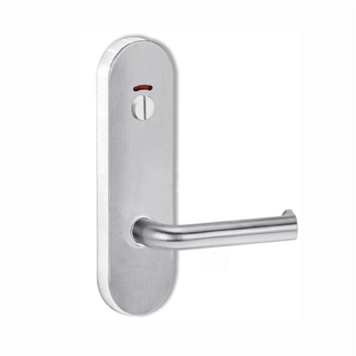 Lockwood 2814 Round End Plate with Privacy Indicating Emergency Turn & 102 Lever