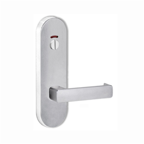 Lockwood 2814 Round End Plate with Privacy Indicating Emergency Turn & 76 Lever