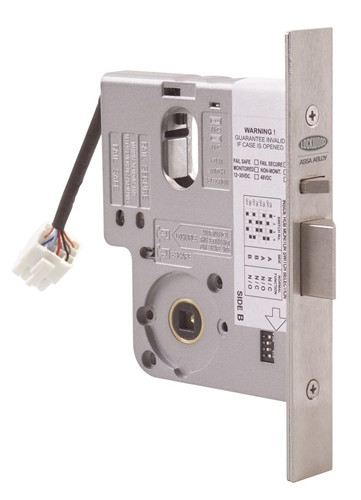 Lockwood 122460mm Electric Mortice Lock Monitored - One Cylinder