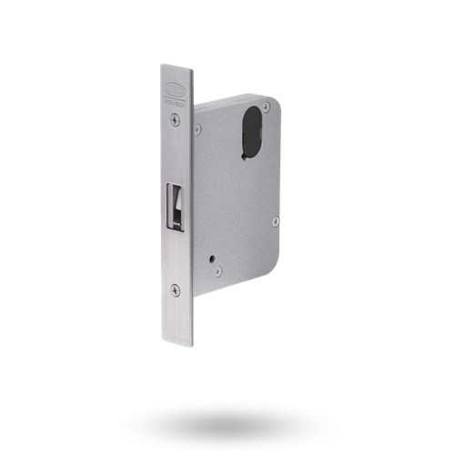Lockwood 3573 Mortice Sliding Door Lock Thru Fixable 60mm Backset