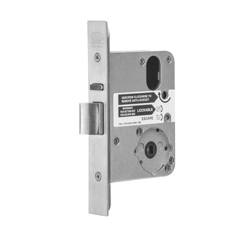 Lockwood 35792 Secure Area - Mortice Lock 60mm Backset - Satin Chrome