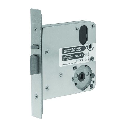 Lockwood 45792 Secure Area Universal - Mortice Lock 89mm Backset - Satin Chrome