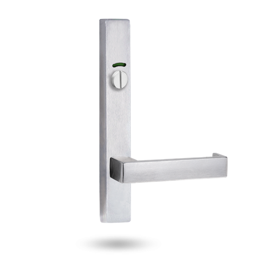 Lockwood 4614 Square Plate with Privacy Indicating Emergency Turn 111 Lever