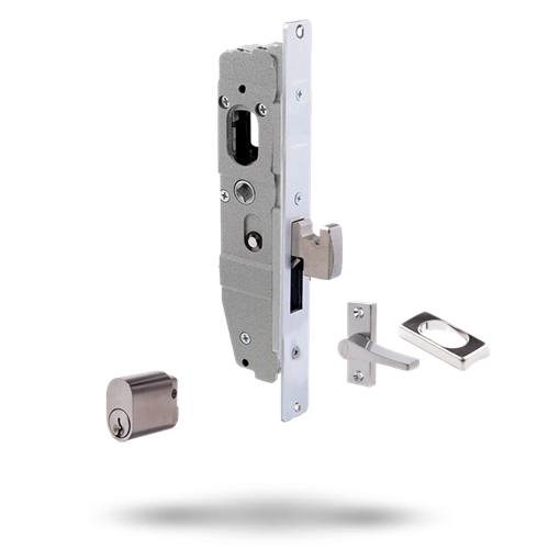 Lockwood 5741 Short Backset Mortice 30mm Deadlock Cylinder Escape (Timber)