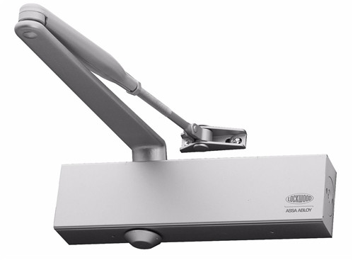 Lockwood Hold Open Door Closer - Silver (726HSIL)